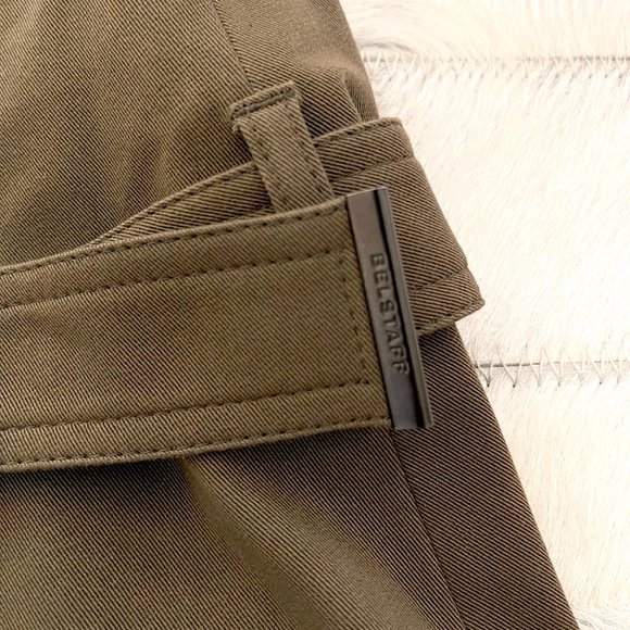Belstaff Khaki Ryder Wrap Mini Skirt - Picture 7 of 9